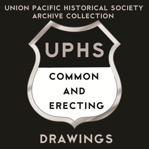 UP Steam  Common and Erecting Drawings.  Due to the age of the software program used to generate the drawings disk, it no longer works for all computers.  The format  for the drawings is being updated.  We will make them available as soon as possible.
