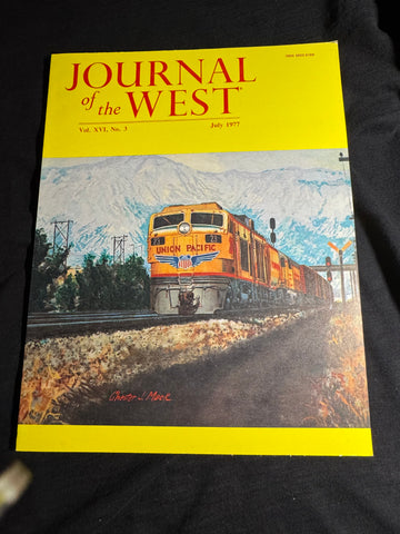 JOURNAL of the WEST   Vol XVI, No. 3   July 1977
